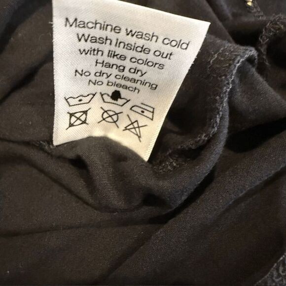 MiKAH Sachie Kintsugi Skirt in Black & Metallic Gold Stretch Midi Size Medium - Picture 6 of 8